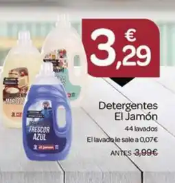 Supermercados El Jamón EL JAMÓN Detergentes oferta