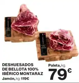 Hipercor Deshuesados de bellota 100% ibérico montaraz oferta