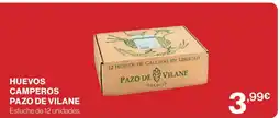 Hipercor Huevos camperos pazo de vilane oferta