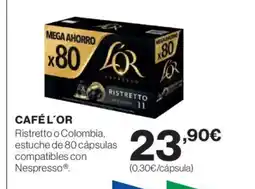 Hipercor L'OR Café oferta