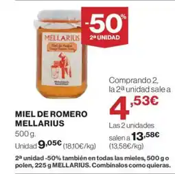 Hipercor MELLARIUS de romero oferta
