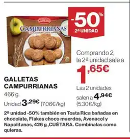 Hipercor CAMPURRIANAS Galletas oferta