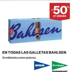 Hipercor BAHLSEN En todas las galletas oferta