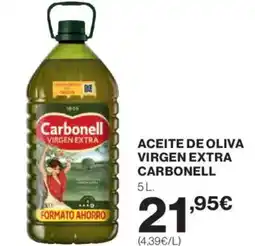 Hipercor CARBONELL Aceite de oliva virgen extra oferta