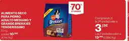 Hipercor BREKKIES Alimento seco para perro adulto mediano y grande oferta