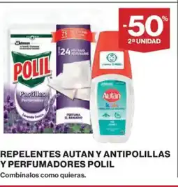 Hipercor Repelentes autan y antipolillas y perfumadores polil oferta