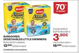Hipercor LITTLE SWIMMERS Bañadores desechables oferta