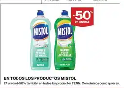 Hipercor MISTOL En todos los productos oferta