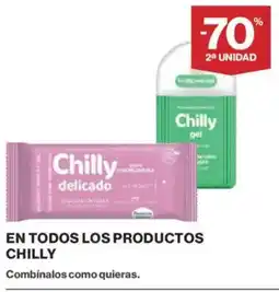 Hipercor CHILLY En todos los productos oferta