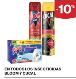 Hipercor En todos los insecticidas bloom y cucal oferta