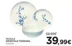 Hipercor Vajilla orientale tognana oferta