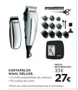 Hipercor Cortapelos wahl deluxe oferta
