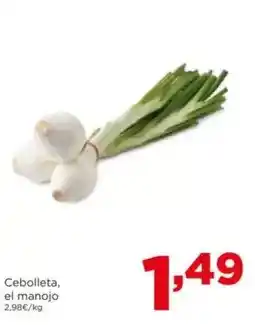 Alimerka Cebolleta, el manojo oferta