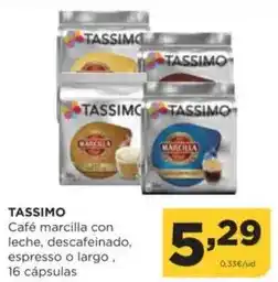 Alimerka Tassimo oferta