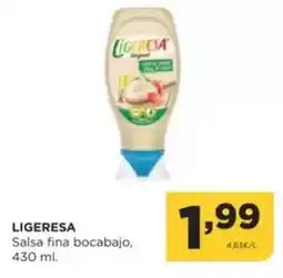 Alimerka Ligeresa - salsa fina bocabajo oferta