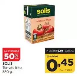 Alimerka Solís - tomate frito oferta