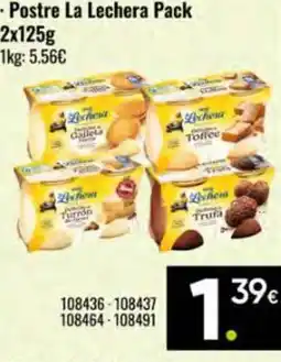 Family Cash LA LECHERA Postre oferta