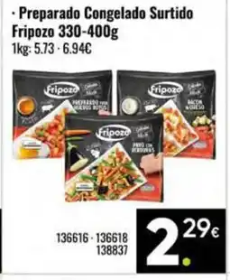 Family Cash FRIPOZO Preparado Congelado Surtido oferta