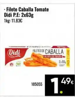 Family Cash DIDI Filete Caballa Tomate oferta