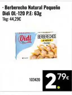 Family Cash DIDI Berberecho Natural Pequeño oferta