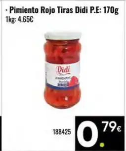 Family Cash DIDI Pimiento Rojo Tiras oferta