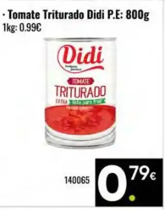 Family Cash DIDI Tomate Triturado oferta