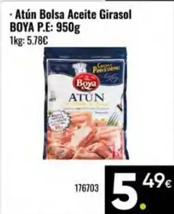 Family Cash BOYA Atún Bolsa Aceite Girasol oferta