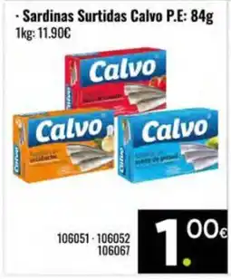 Family Cash CALVO Sardinas Surtidas oferta