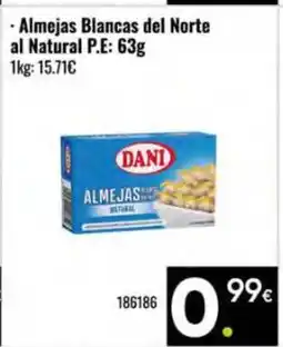 Family Cash Almejas Blancas del Norte al Natural oferta