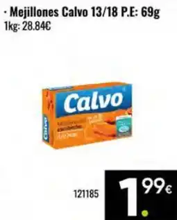 Family Cash CALVO Mejillones oferta