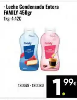 Family Cash FAMILY Leche Condensada Entera oferta