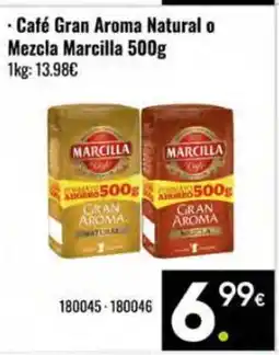 Family Cash MARCILLA Café Gran Aroma Natural o Mezcla oferta