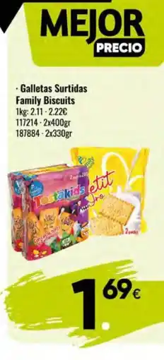 Family Cash FAMILY BISCUITS Galletas Surtidas oferta