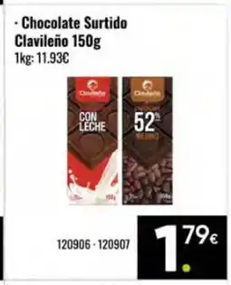 Family Cash CLAVILEÑO Chocolate Surtido oferta