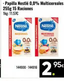 Family Cash Papilla Nestlé 0,0% Multicereales oferta