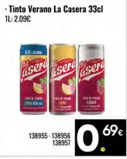 Family Cash LA CASERA Tinto Verano oferta