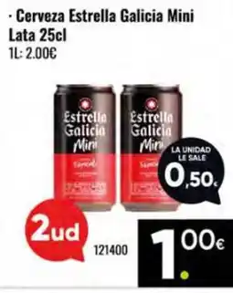 Family Cash ESTRELLA GALICIA MINI Cerveza oferta