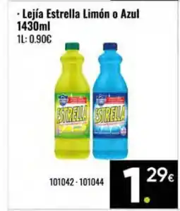 Family Cash Lejía Estrella Limón o Azul oferta