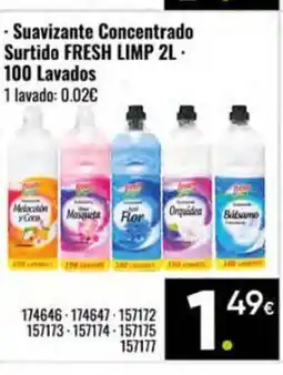 Family Cash FRESH LIMP Suavizante Concentrado Surtido oferta