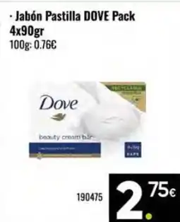 Family Cash DOVE Jabón Pastilla oferta