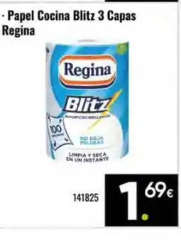 Family Cash REGINA Papel Cocina Blitz 3 Capas oferta