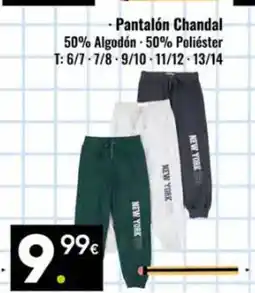Family Cash Pantalón Chandal oferta