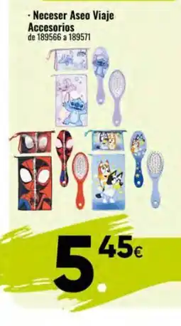 Family Cash Neceser Aseo Viaje Accesorios oferta