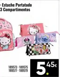 Family Cash Estuche Portatodo 3 Compartimentos oferta
