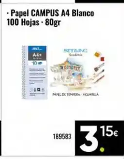 Family Cash CAMPUS Papel A4 Blanco 100 Hojas oferta
