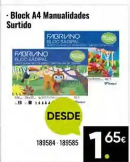 Family Cash Block A4 Manualidades Surtido oferta