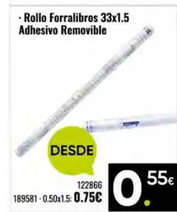 Family Cash Rollo Forralibros Adhesivo Removible oferta