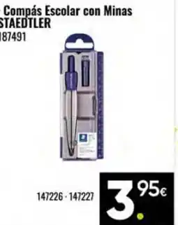 Family Cash STAEDTLER Compás Escolar con Minas oferta