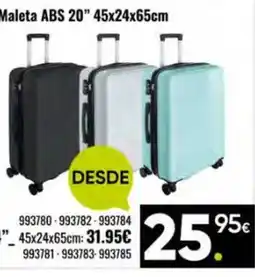 Family Cash Maleta ABS 20 oferta