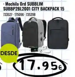 Family Cash Mochila Ord oferta